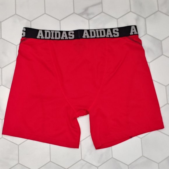 Excellent Used Condition Men's ADIDAS Stay Cool Performance Boxer Briefs Red - L - Picture 4 of 9